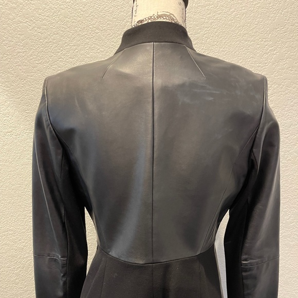 Sexy Leather and Wool Classiques Sexy Jacket Small - Picture 2 of 4